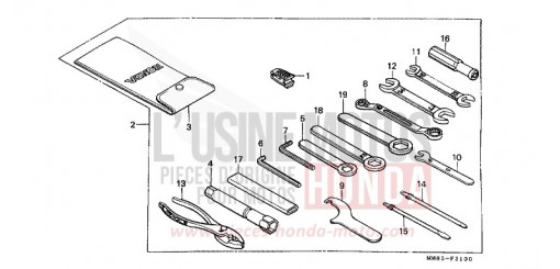OUTILS VT1100CJ de 1988
